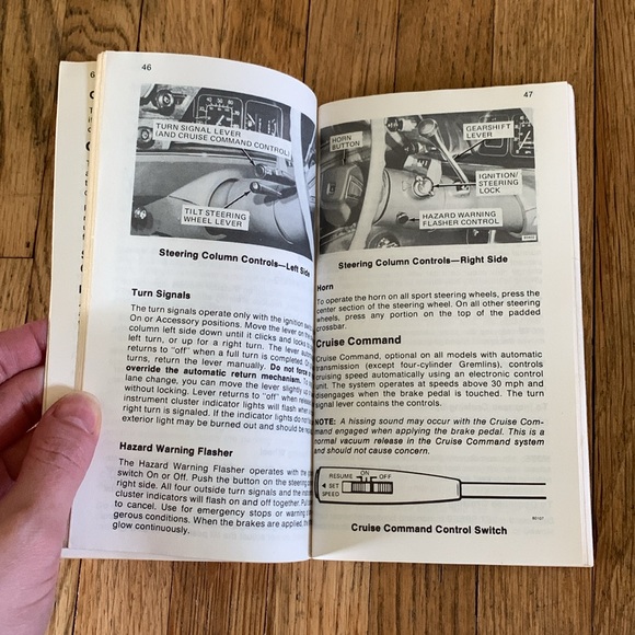 1978 AMC Matador Gremlin Concord AMX Pacer ORIGINAL OWNER'S MANUAL - Picture 4 of 5